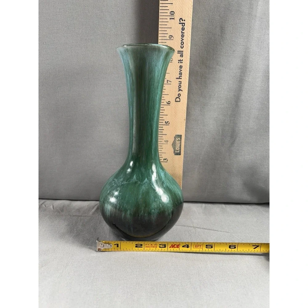 Vintage Blue Mountain Pottery Vase 8.25